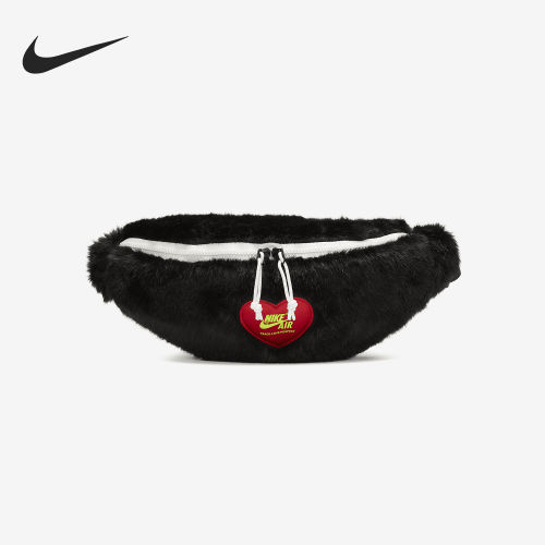 Nike耐克正品Olivia Kim Heritage男女拉链肩带腰包CT7959-010
