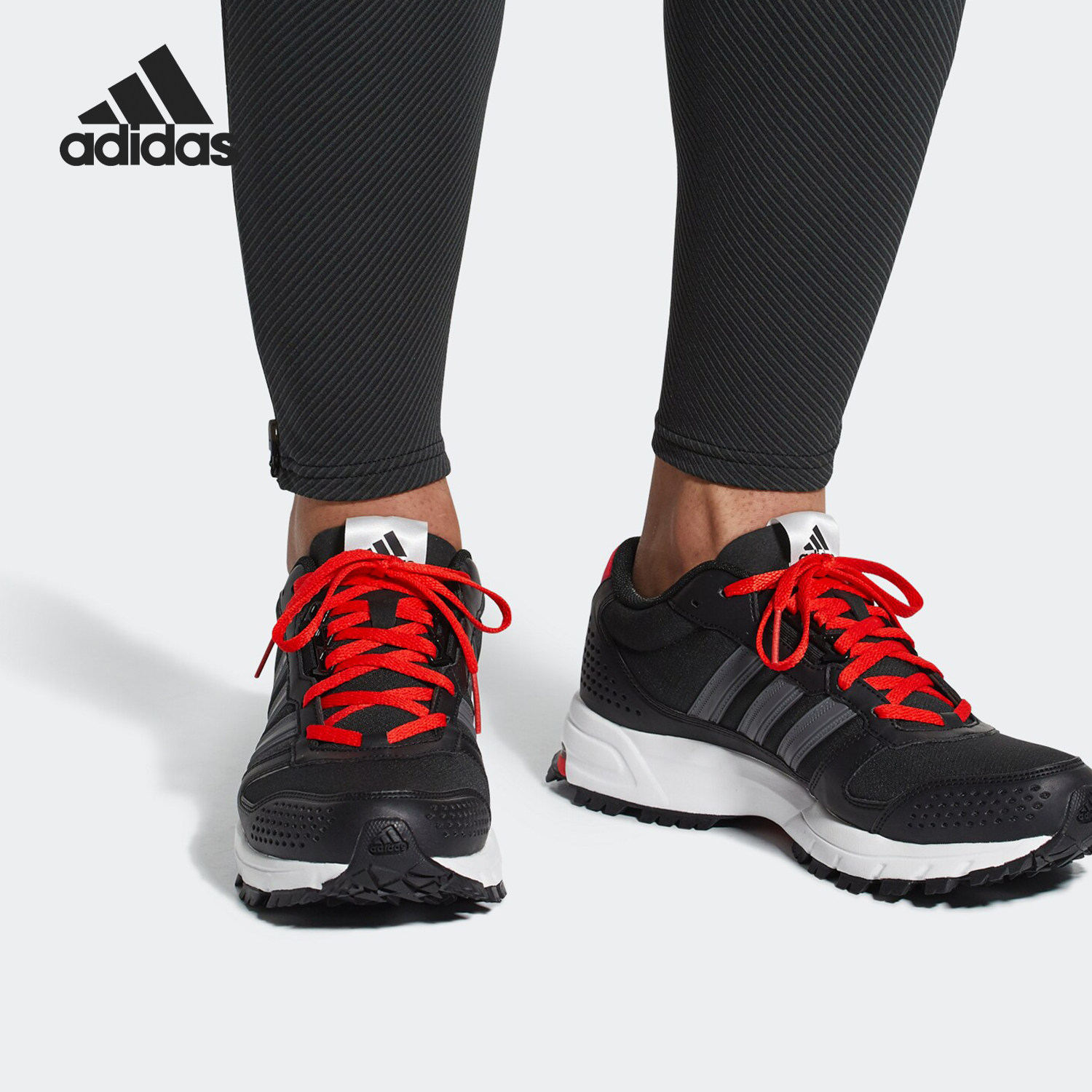 Adidas/阿迪达斯正品 marathon马拉松 减震运动休闲跑步鞋 CM8307 - 实物图