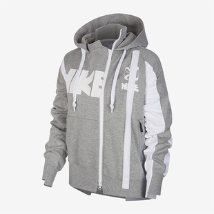 Sacai联名女子时尚 Nike 耐克正品 063 双拉链连帽卫衣CD6303