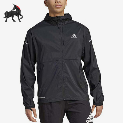 阿迪达斯男士休闲运动外套