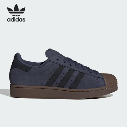 Adidas/阿迪达斯正品三叶草男女系带贝壳头耐磨低帮板鞋JQ3226