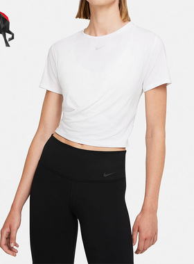 Nike/耐克正品DRI-FIT ONE LUXE TWIST女子休闲短袖T恤DD4921-100
