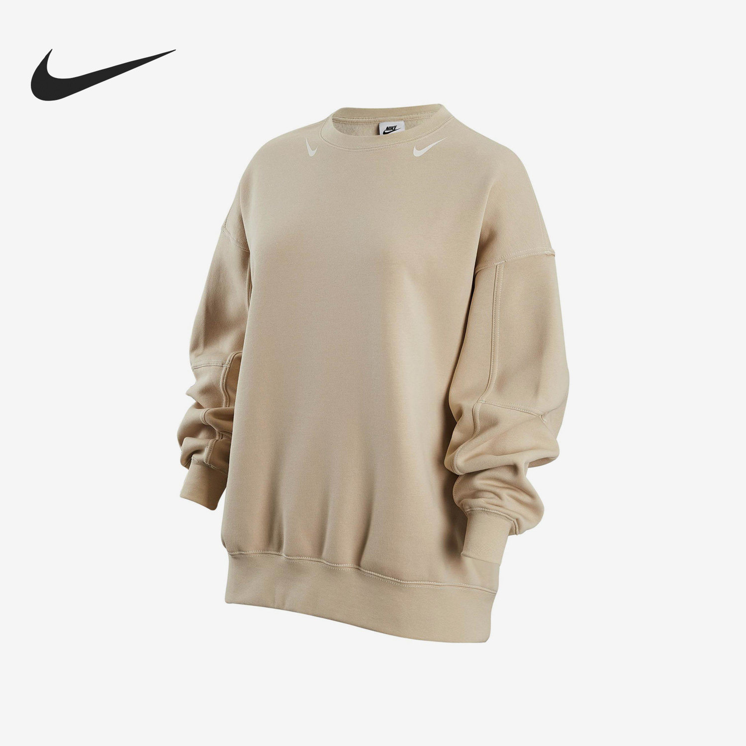 Nike/耐克官方正品当季圆领休闲套头女子运动卫衣DV7088-206,运动服/休闲服装,运动卫衣/套头衫,淘宝优惠券,粉丝福利购,淘宝优惠卷