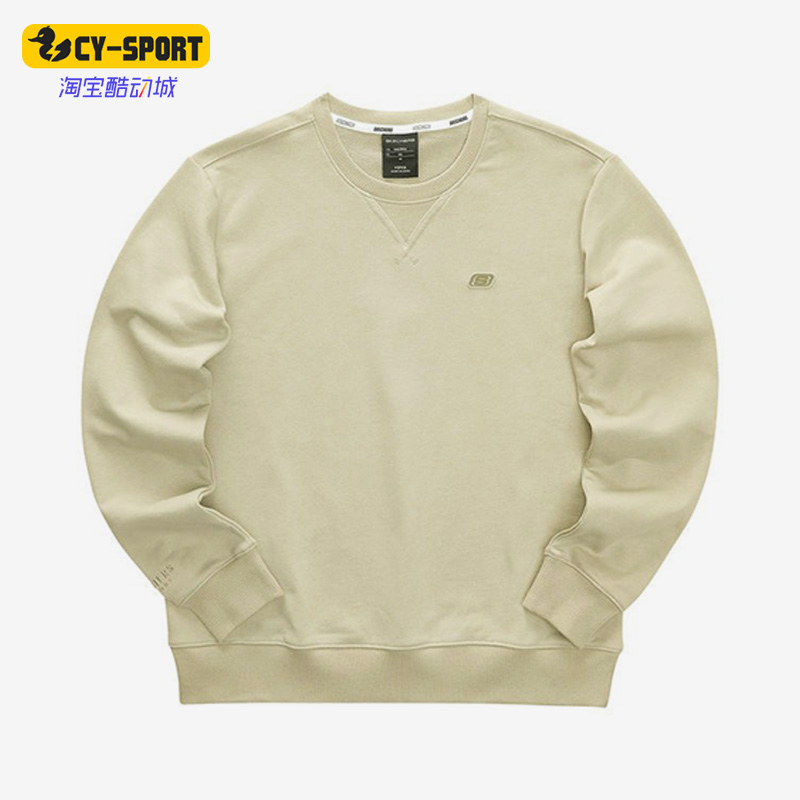 Skechers/斯凯奇正品新款生活系列女子运动休闲圆领卫衣L421W132