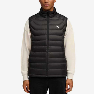 Puma/彪马正品PACKLITE 男士保暖舒适运动经典羽绒马甲693461-01