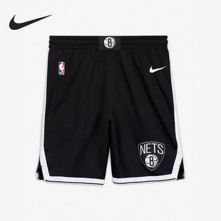 Nike 布鲁克林篮网队NBA男子运动透气短裤 AJ5584 010 耐克正品