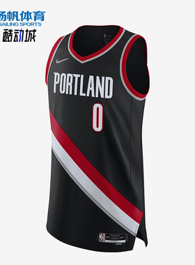 Nike/耐克正品NBA AU球员版字母印花篮球背心T恤DB3328-010