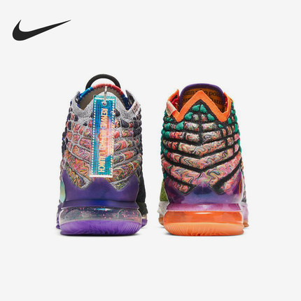 Nike/耐克正品秋冬男女中帮缓震鸳鸯气垫篮球鞋CV8080-900