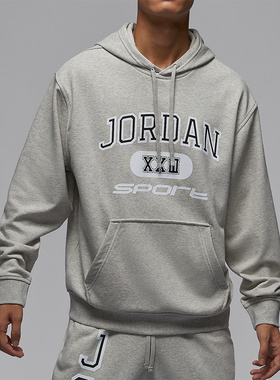 Nike/耐克正品JORDAN男士套头连帽印花口袋卫衣FV8627-050