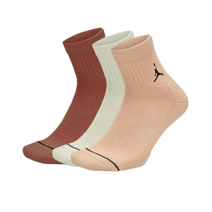 Nike耐克男女袜2025春新款 袜子DX9655 Jordan训练健身运动袜三双装