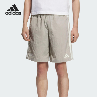 Adidas/阿迪达斯正品夏季男士梭织简约透气经典日常短裤KC2844