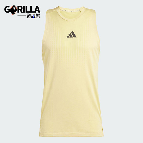 Adidas/阿迪达斯正品AIRCHILL TANK男士运动透气健身背心JE5748