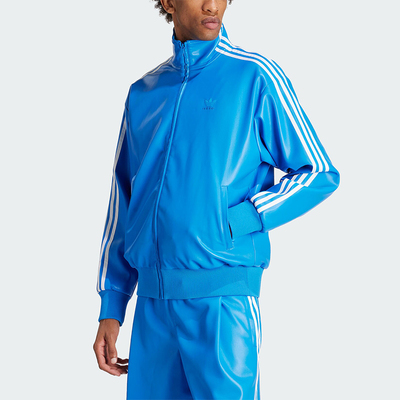 阿迪达斯运动宽松仿皮夹克外套