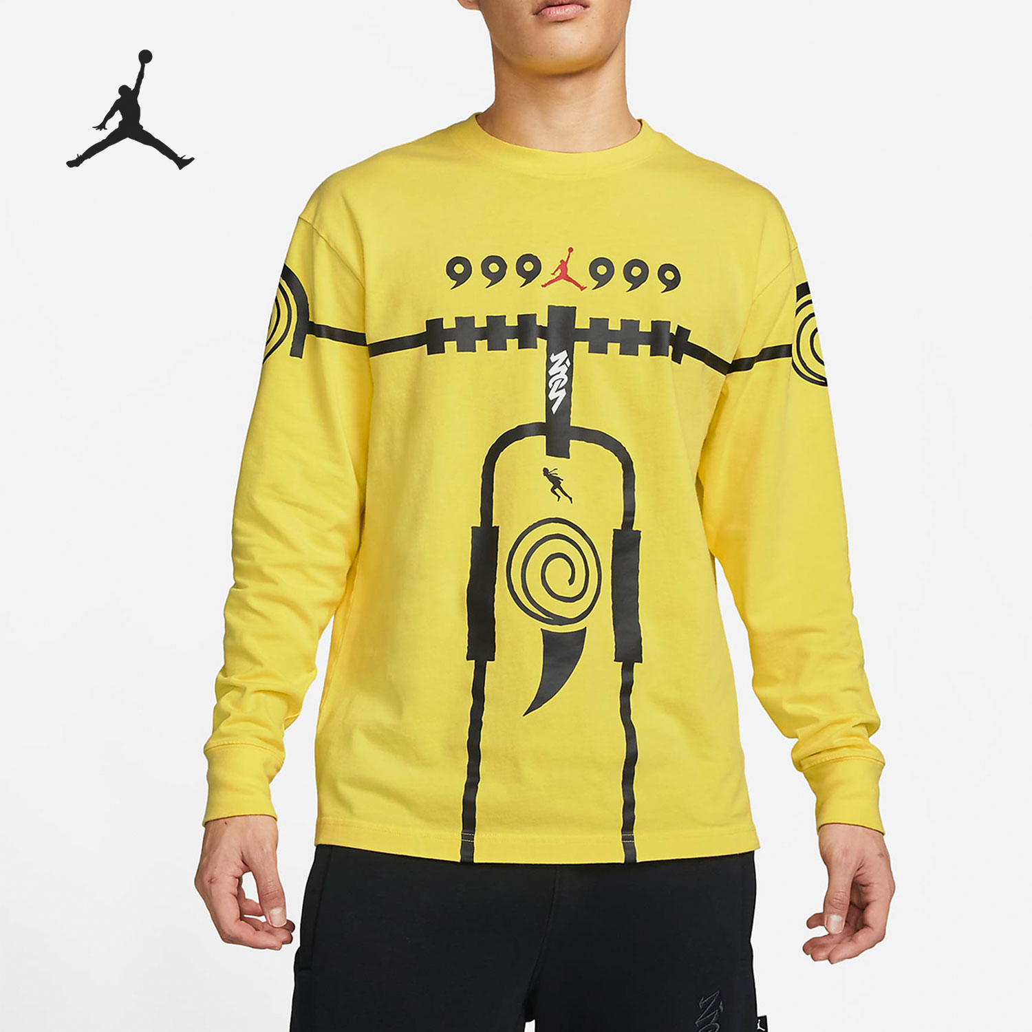 Nike/耐克正品男款运动休闲透气圆领舒适长袖T恤DR1445-721