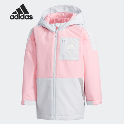 Adidas/阿迪达斯正品冬季新款小童保暖运动棉服EH4151 EH4152