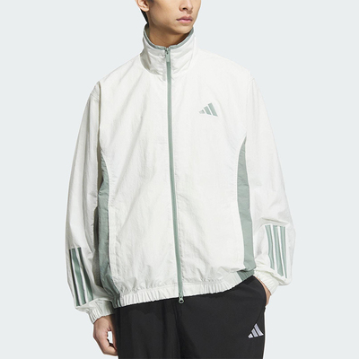 Adidas/阿迪达斯正品春季新款男士经典梭织立领夹克外套KC3922