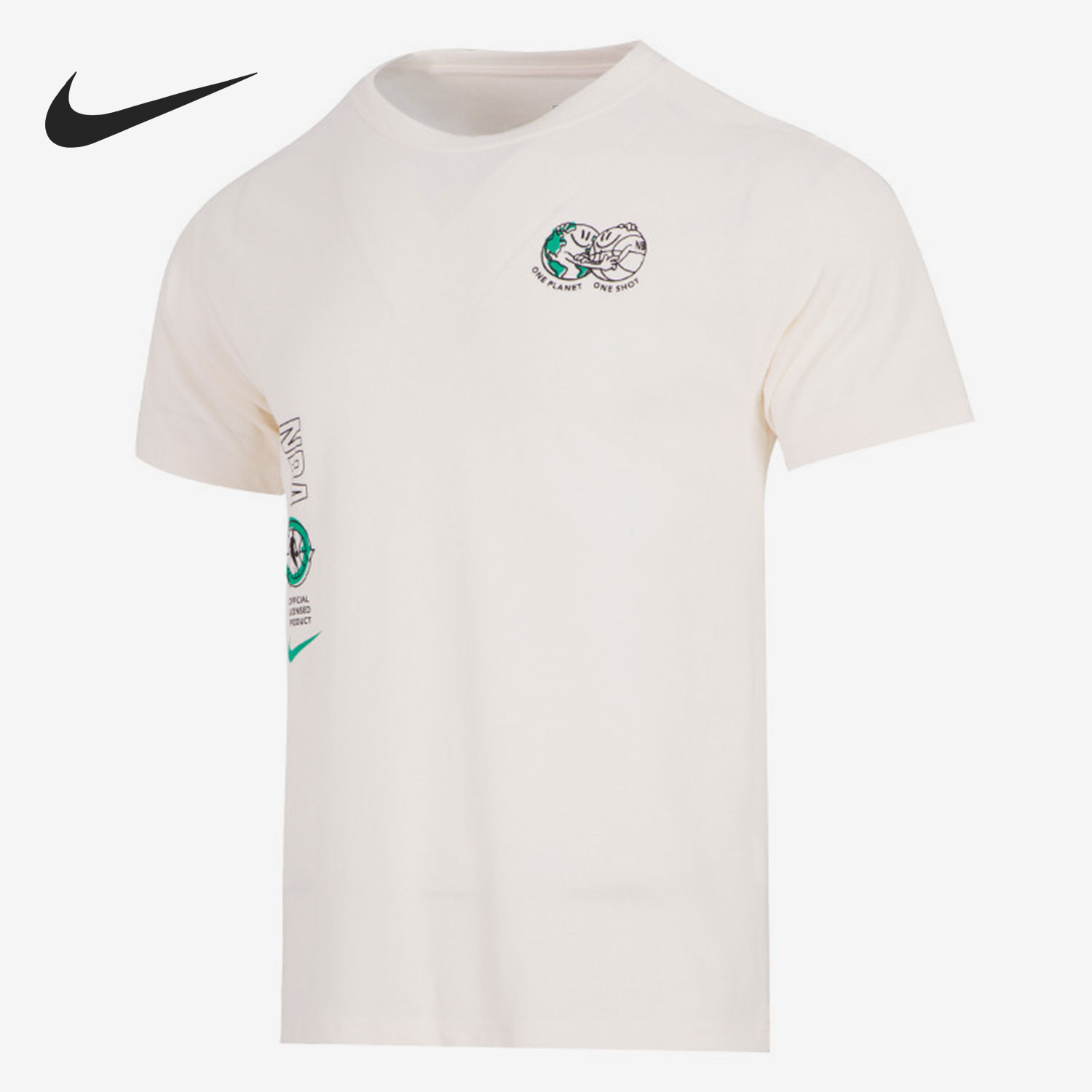 Nike/耐克正品夏季新款针织印花男子运动短袖T恤 DM1314-901图片