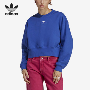 新款 春季 女子休闲圆领套头卫衣IA6501 阿迪达斯官方正品 Adidas