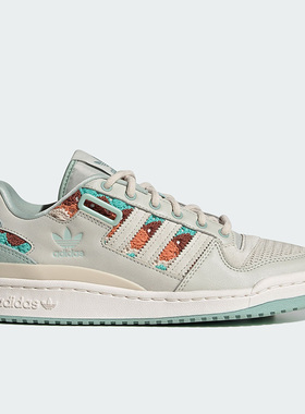 Adidas/阿迪达斯正品26夏三叶草FORUM LOW女子时尚休闲板鞋IE0472