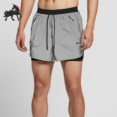 Nike/耐克正品2025男士耐穿二合一反光跑步透气短裤IM6268-010
