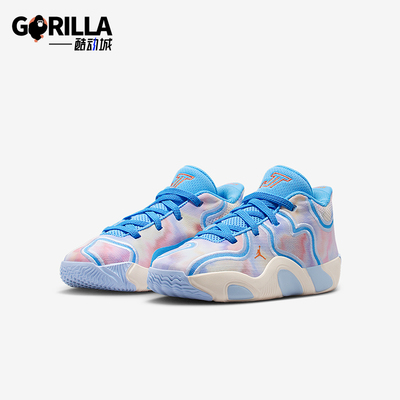 Nike/耐克正品JORDAN小童耐磨轻盈缓震运动轻便篮球鞋HF3137-400