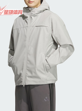 Adidas/阿迪达斯正品SL WARM JKT男士连帽运动休闲抓绒外套KG5179