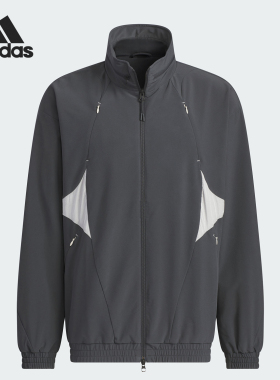 Adidas/阿迪达斯正品时尚潮流新款男士运动立领休闲外套 JL9935