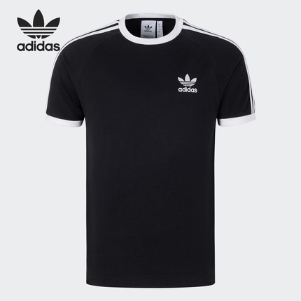 Adidas/阿迪达斯官方正品三叶草男士运动修身短袖圆领T恤KB2459