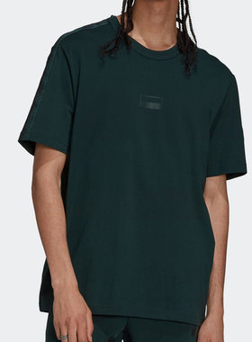 Adidas/阿迪达斯正品 R.Y.V. LOGO TEE 三叶草男子T恤 H11497