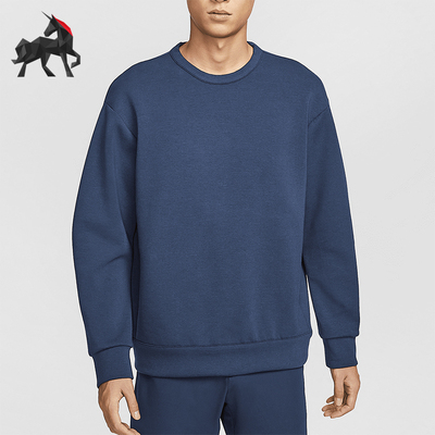 Nike/耐克正品新款男士复古宽松针织经典卫衣套头衫HQ6965-451