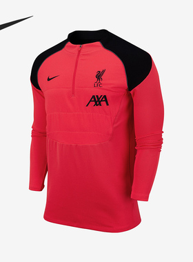 Nike/耐克正品利物浦俱乐部VAPORKNIT男子套头足球训练上衣CZ3407