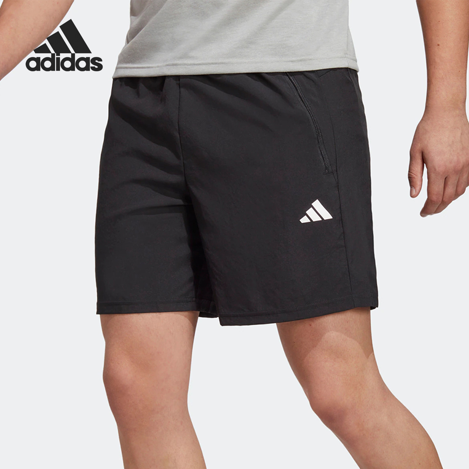 Adidas/阿迪达斯官方正品夏季新款男子休闲运动健身短裤IC6976