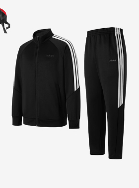 Adidas/阿迪达斯正品M Q3 Tracksuit男士经典长袖长裤套装KG8951