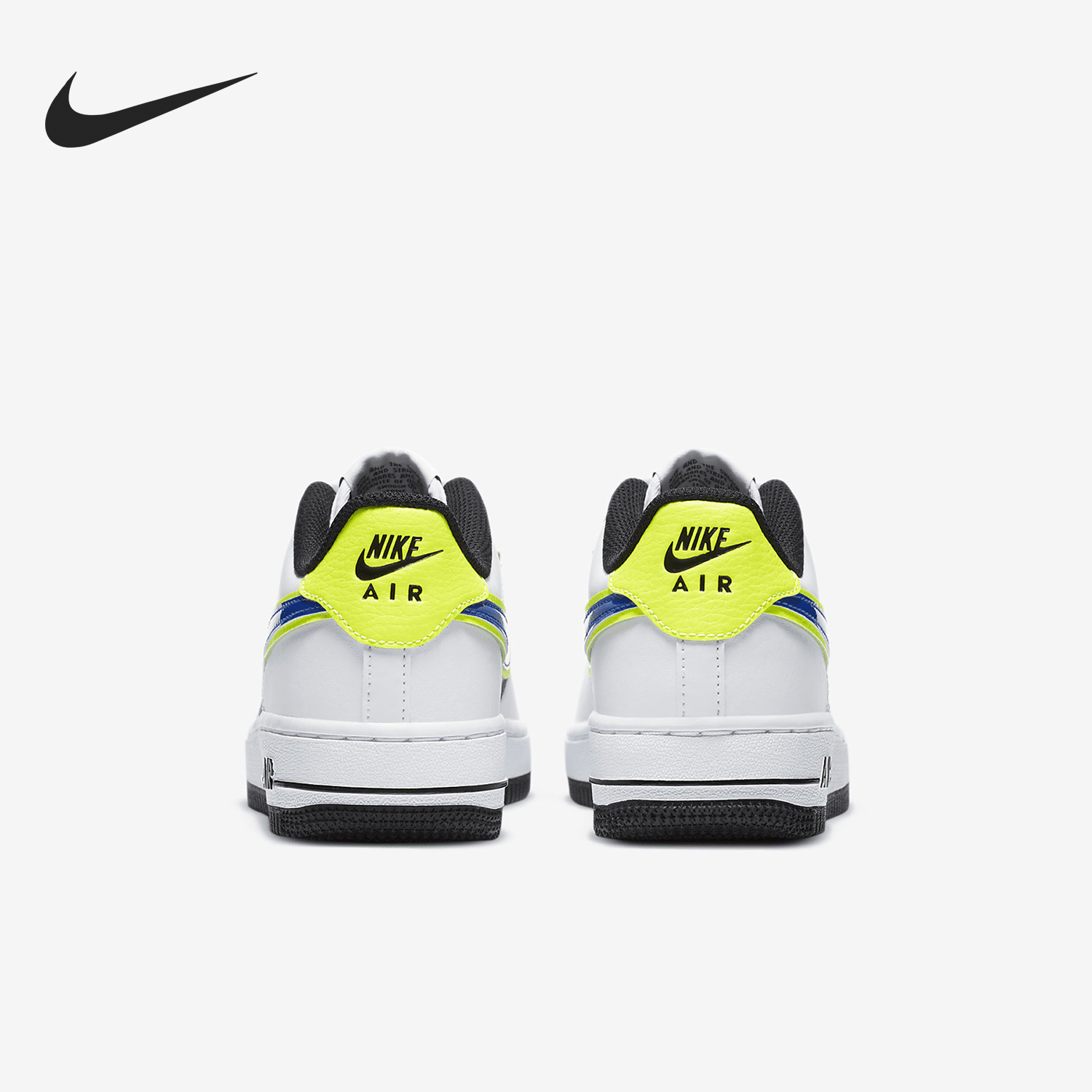 Nike/耐克正品Air Force 1 GS女子大童运动板鞋DB1555-100