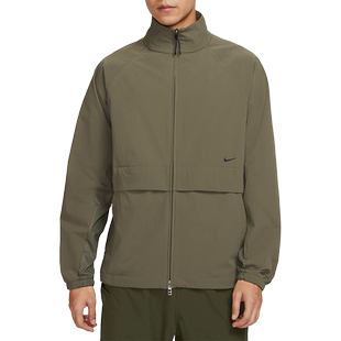 Nike/耐克官方正品新款男子运动透气休闲立领拉链夹克DX0931-222