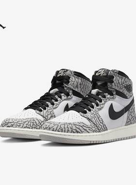 Nike/耐克正品Air Jordan 1 GS女子大童运动篮球鞋FD1437-052