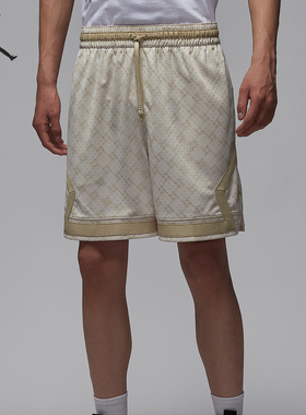 Nike/耐克正品JORDAN男士透气干爽满印运动短裤HQ8664-104