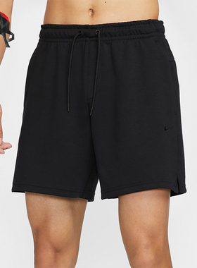 Nike/耐克正品运动男士时尚篮球训练宽松跑步针织短裤 FZ0962-010