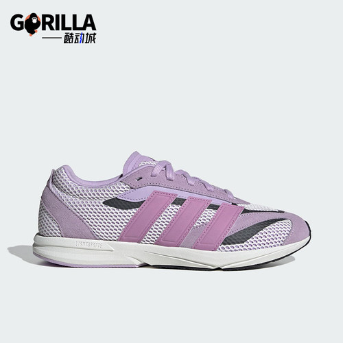 Adidas/阿迪达斯正品LIGHTBLAZE LP女士网眼经典透气跑步鞋JS3201