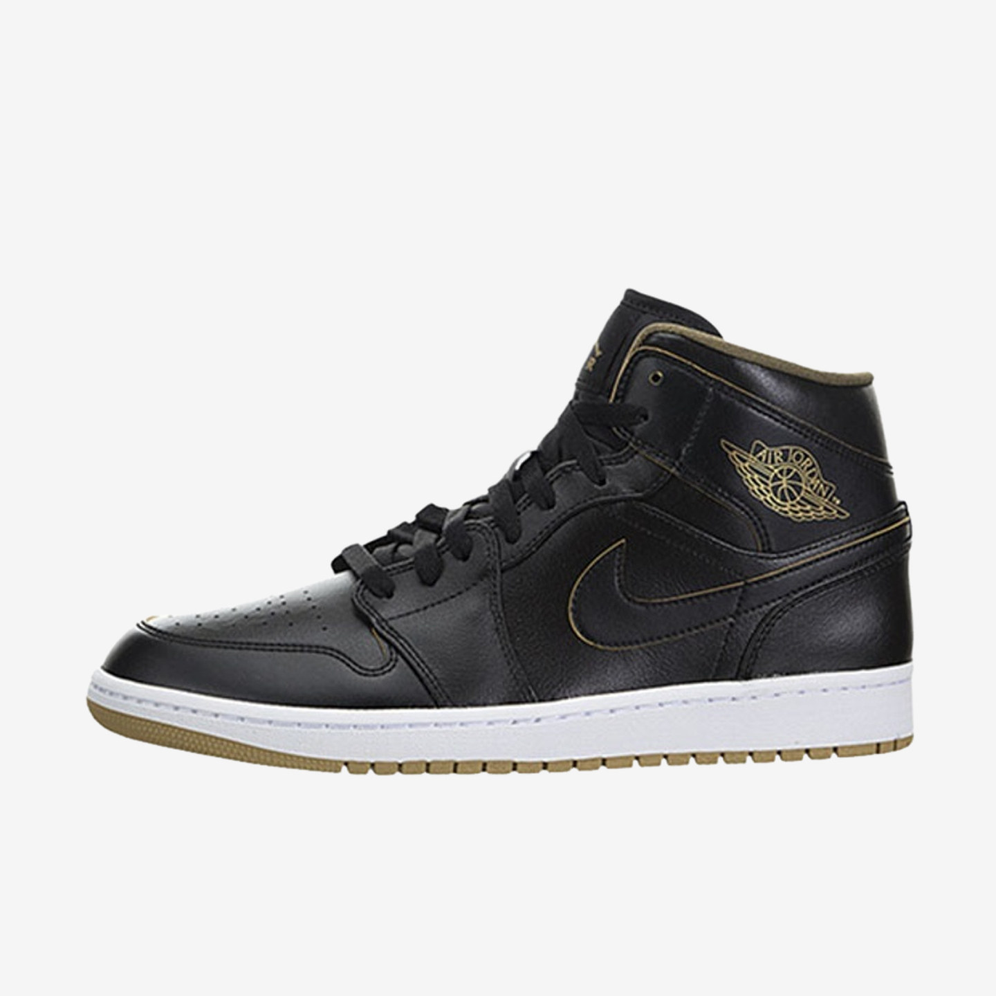 Nike耐克正品Air Jordan 1 Retro Mid男防滑篮球鞋554724-042