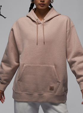 Nike/耐克正品24年新款女士加绒保暖套头连帽卫衣FB5111-244