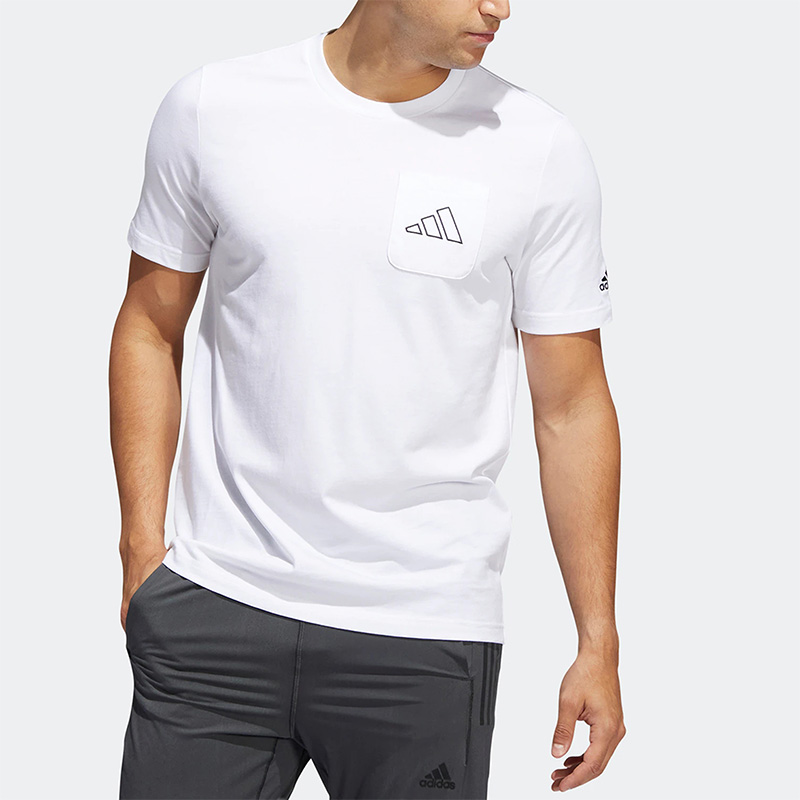 Adidas/阿迪达斯男子篮球短袖