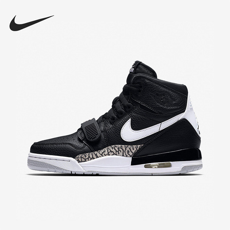 Nike/耐克正品秋季款GS女子大童训练高帮气垫篮球鞋AT4040-001