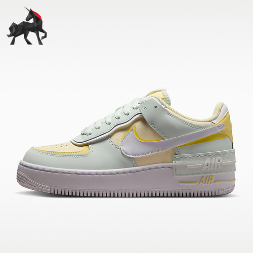 Nike/耐克正品AIR FORCE 1女士系带耐磨运动板鞋DZ1847-301