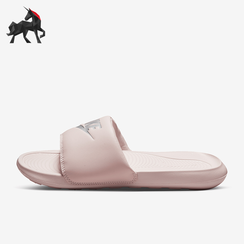 Nike/耐克正品Victori One女士运动防滑休闲一字拖鞋CN9677-600