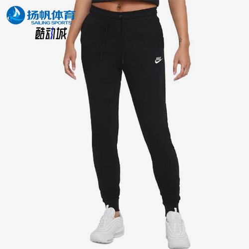Nike/耐克正品新款女卡其色logo刺绣束脚运动长裤DJ8499-126
