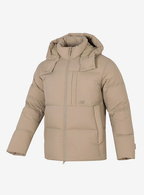New Balance/NB正品2025新款男子保暖舒适连帽羽绒服NPE41031-DB