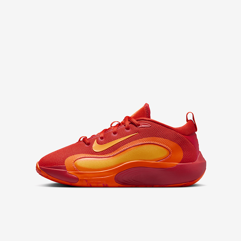 Nike/耐克正品夏季新款儿童回弹耐磨包裹性实战篮球鞋 FN4384-800