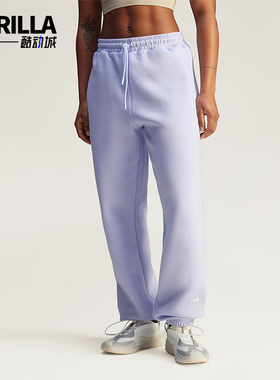 Adidas/阿迪达斯正品aSMC LOOSE SP女士针织运动长裤JI5170