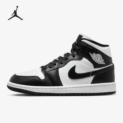 Nike/耐克官方正品Air Jordan1 Mid女子高帮运动休闲鞋DV0991-101